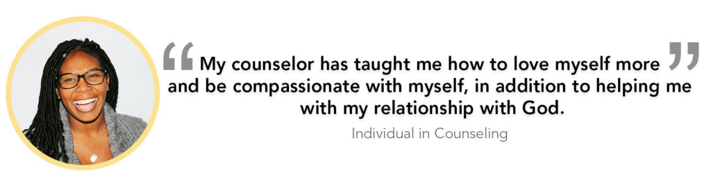 Spiritual counseling testimonial explaining help from Anchorpoint
